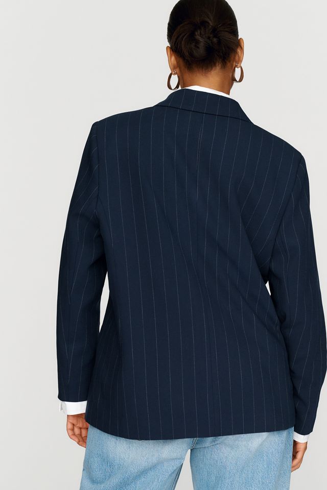 Maeve Pinstripe Blazer #8