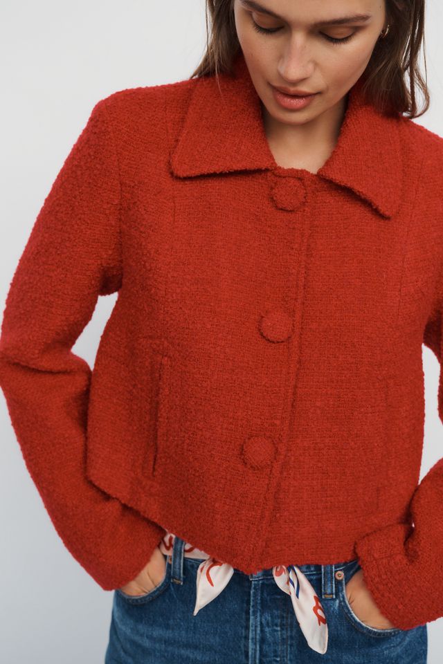 Maeve Mod Wool Blend Jacket #1