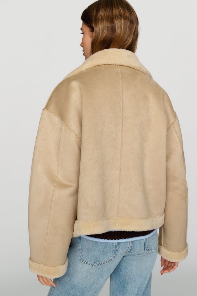 Maeve Funnel Neck Reversible Jacket #1