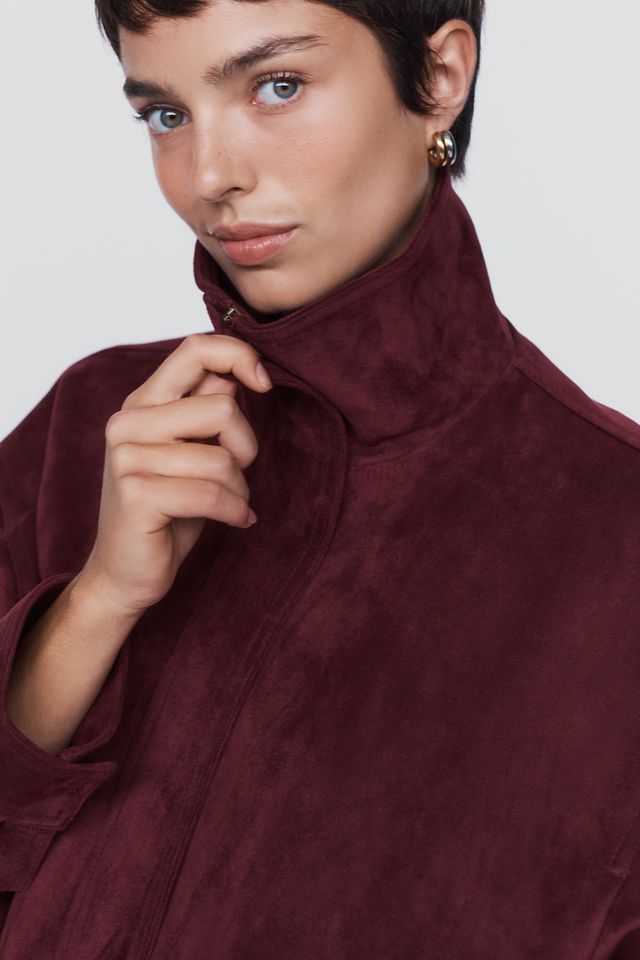 @merricksart x Maeve Imara Funnel Neck Coat #2