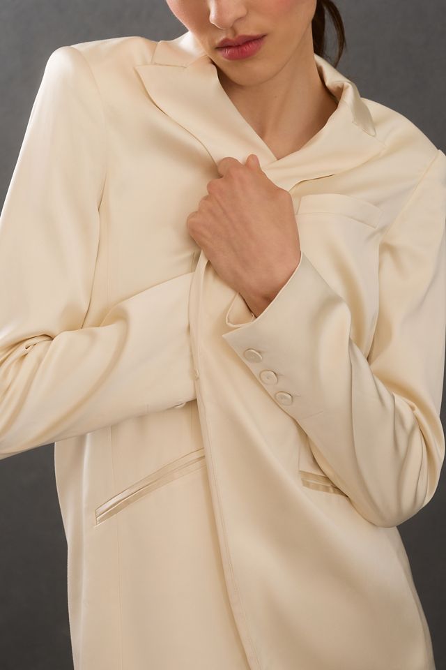 Favorite Daughter Satin Blazer #2