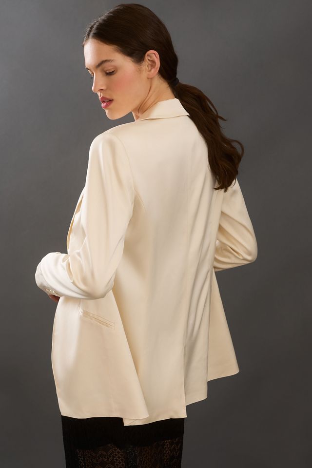 Favorite Daughter Satin Blazer #5