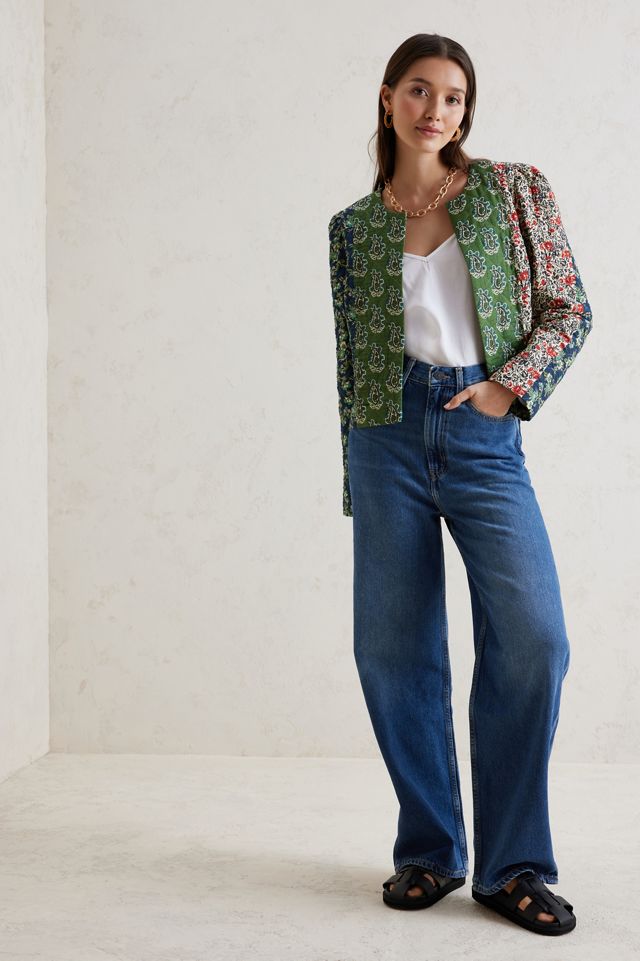 Giacca trapuntata patchwork #2