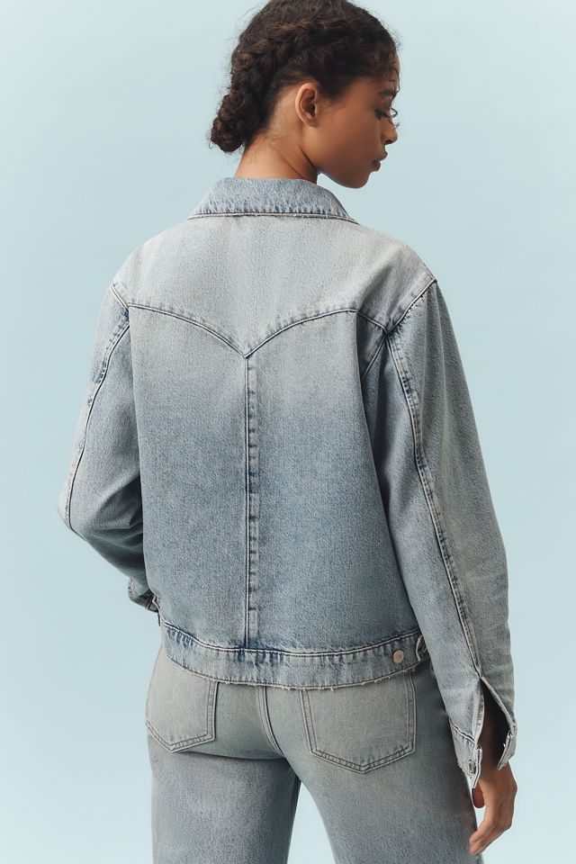 Triarchy Lillian Boxy Western Denim Jacket #1