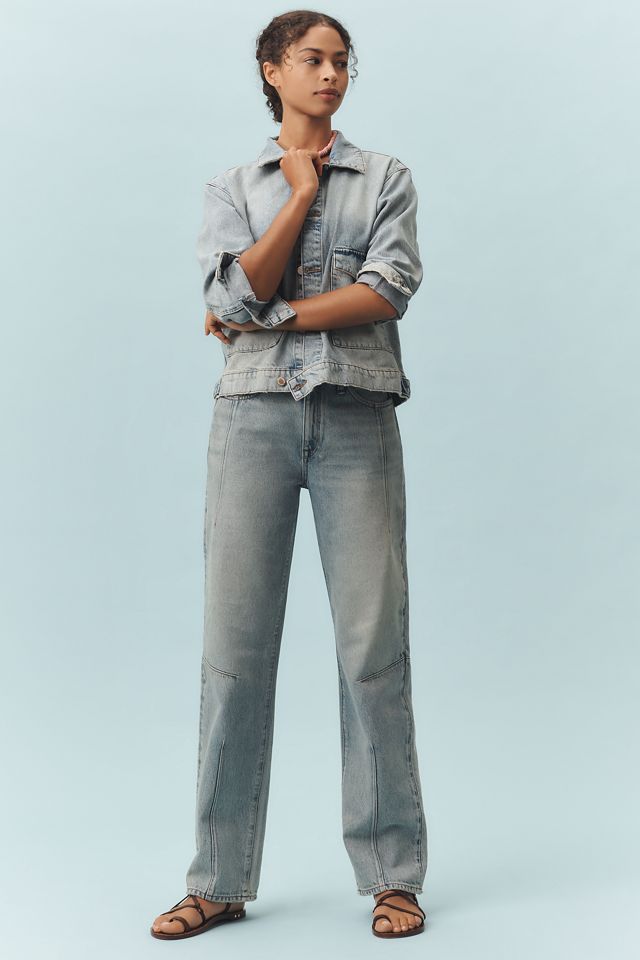 Triarchy Lillian Boxy Western Denim Jacket #2