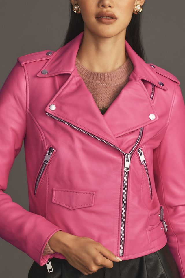 Walter Baker Liz Leather Moto Jacket #3