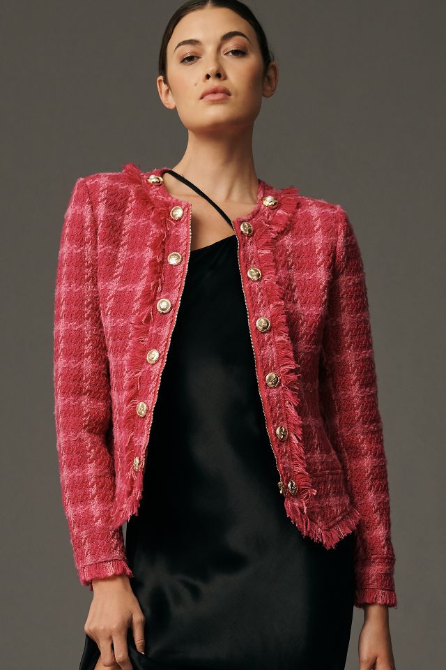 Anthropologie tweed clearance jacket