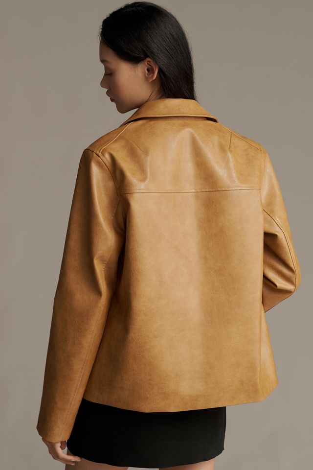 rag & bone Jordie Faux-Leather Jacket #1