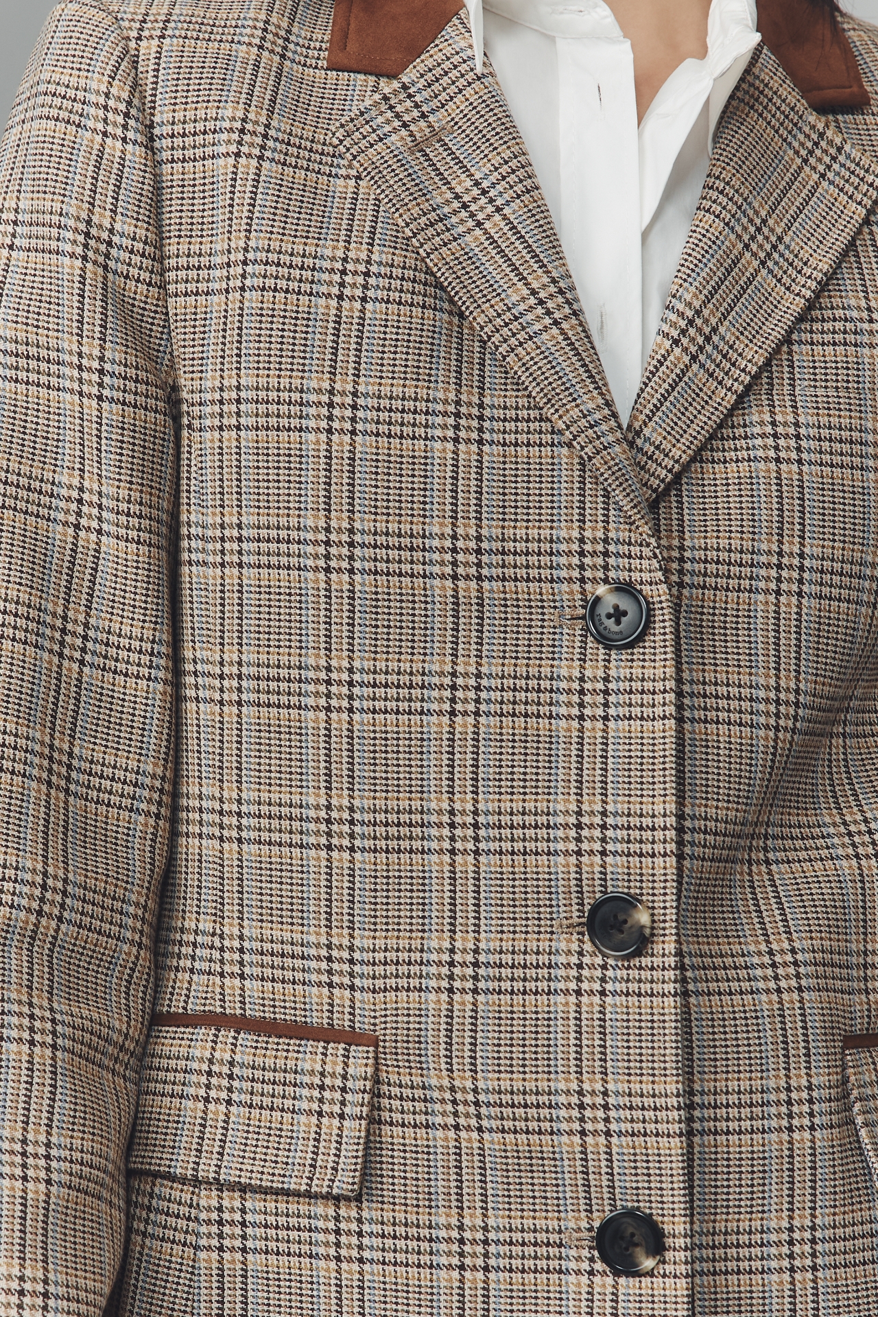 rag & bone Evia Plaid Blazer