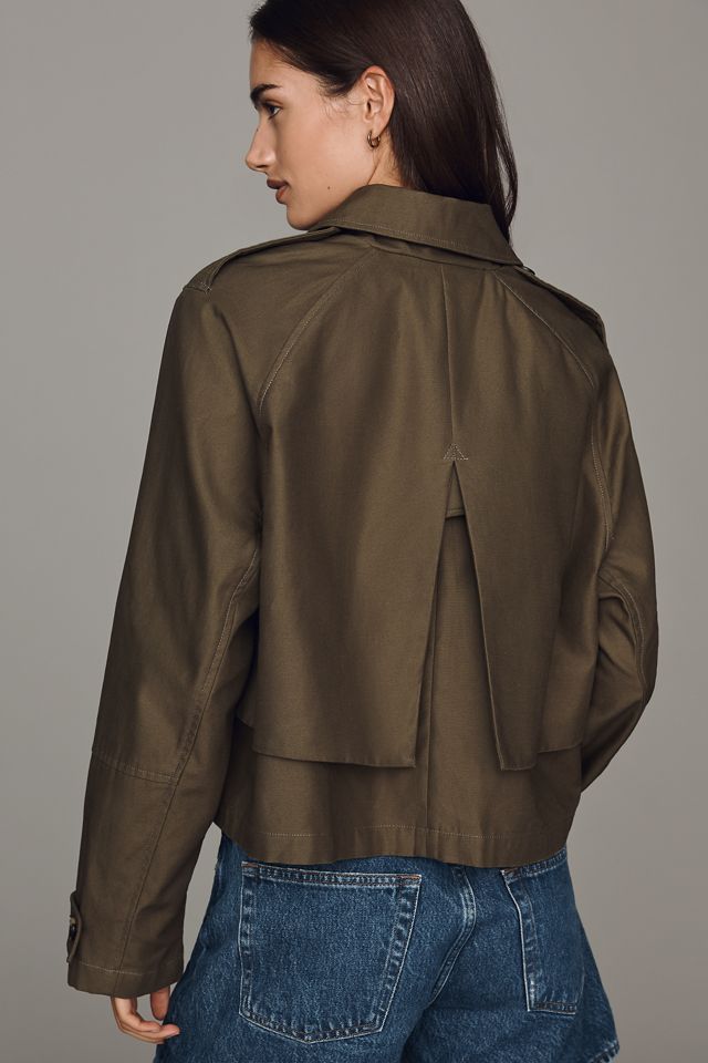 rag & bone Jamie Cropped Trench Jacket #1