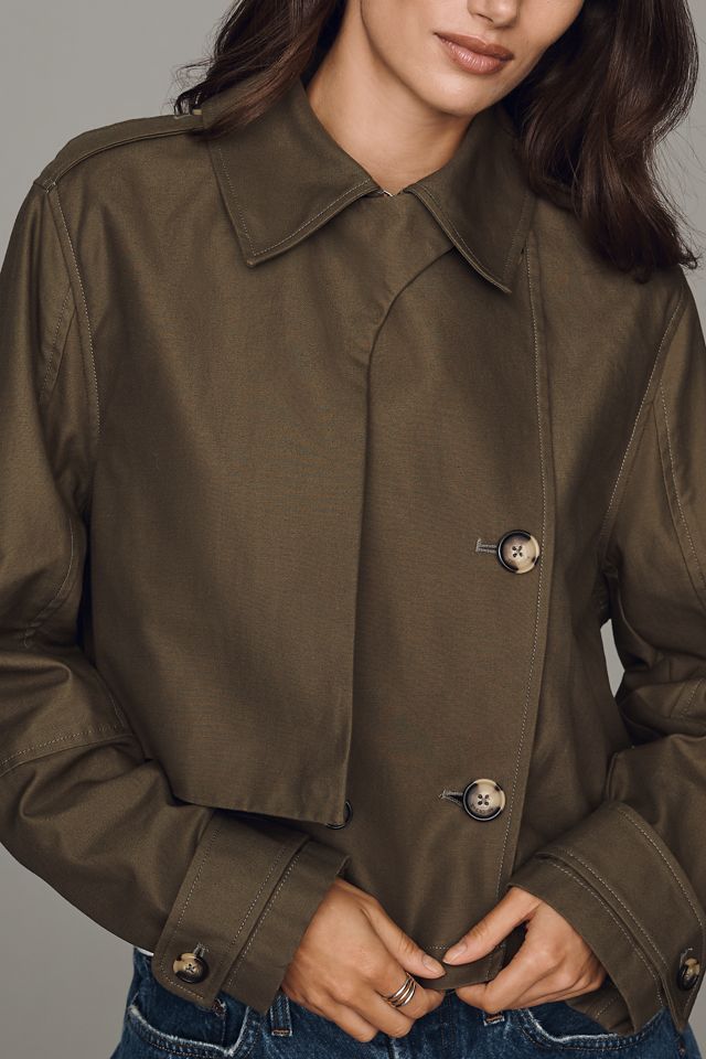 rag & bone Jamie Cropped Trench Jacket #2