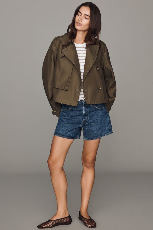 rag & bone Jamie Cropped Trench Jacket #3