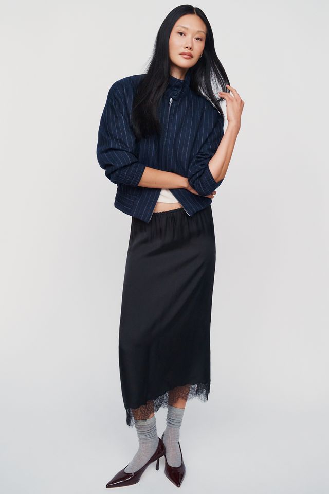 rag & bone Eliza Wool Blend Bomber Jacket #3