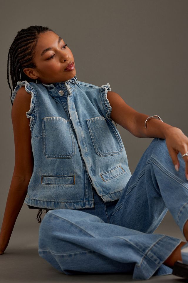 Seventy + Mochi Pablo Denim Waistcoat #3