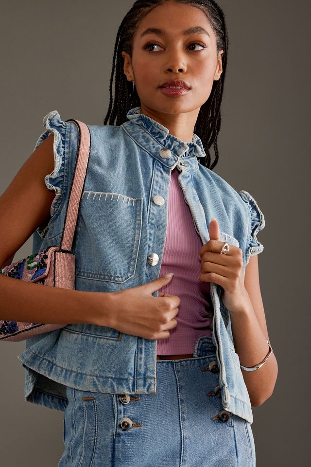 Seventy + Mochi Pablo Denim Waistcoat #5