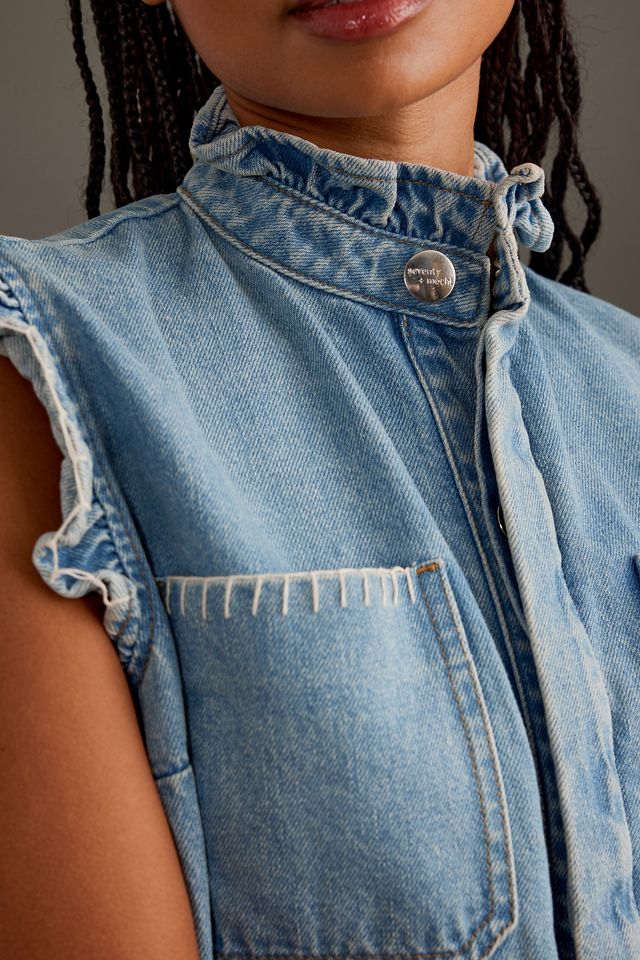 Seventy + Mochi Pablo Denim Waistcoat #4