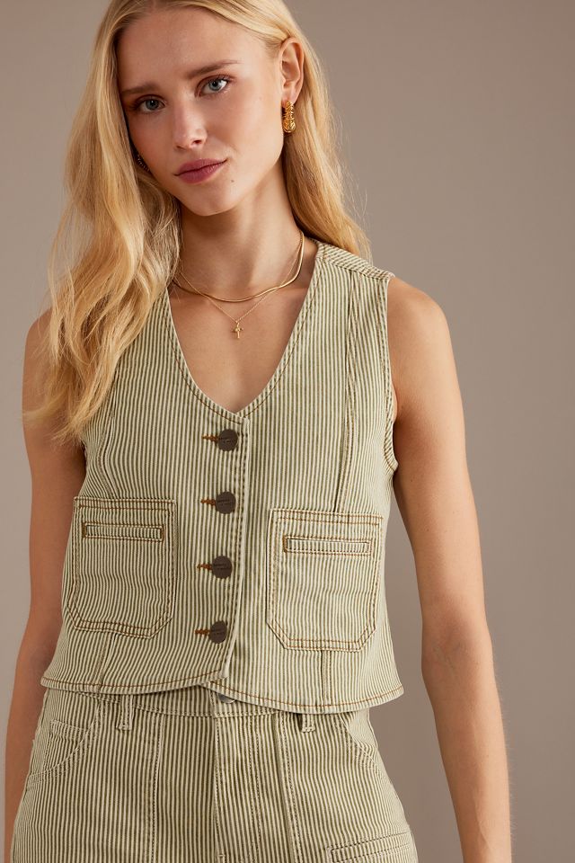 Seventy + Mochi Bea Denim Waistcoat #4