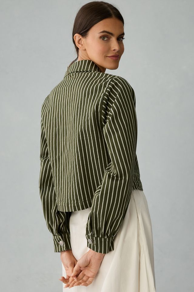 Seventy + Mochi Cropped Piper Jacket | Anthropologie