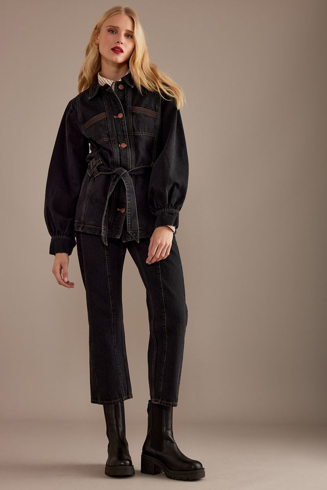 Seventy + Mochi Willow Long-Sleeve Denim Utility Jacket #3