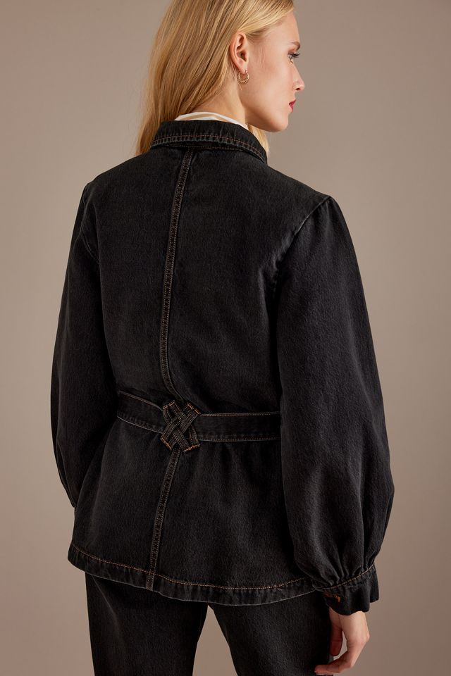 Seventy + Mochi Willow Long-Sleeve Denim Utility Jacket #5