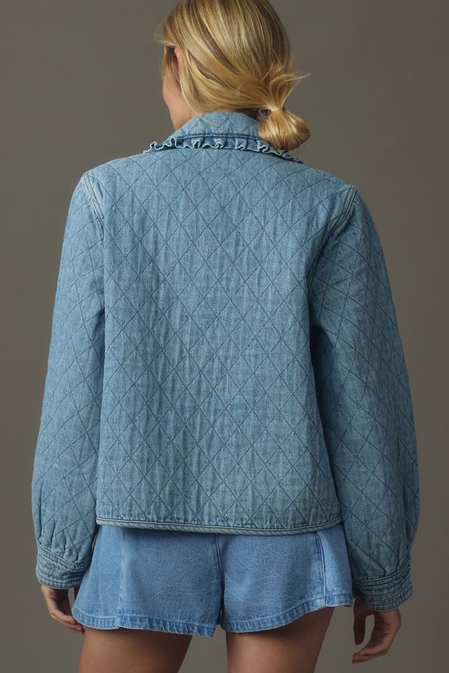 Seventy + Mochi Heidi Quilted Denim Jacket #1