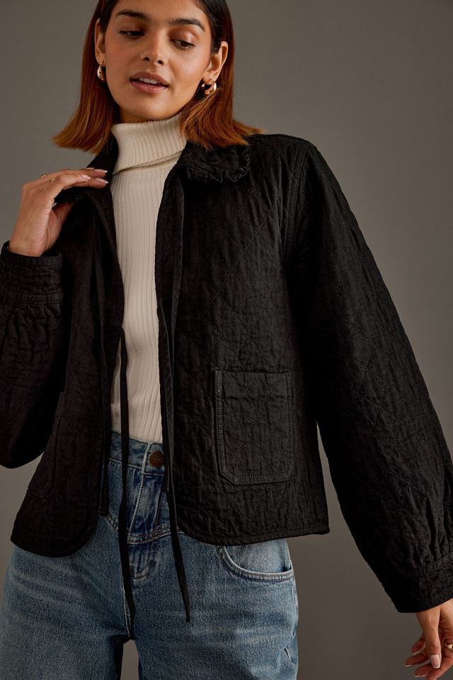 Seventy + Mochi Heidi Quilted Denim Jacket  #2