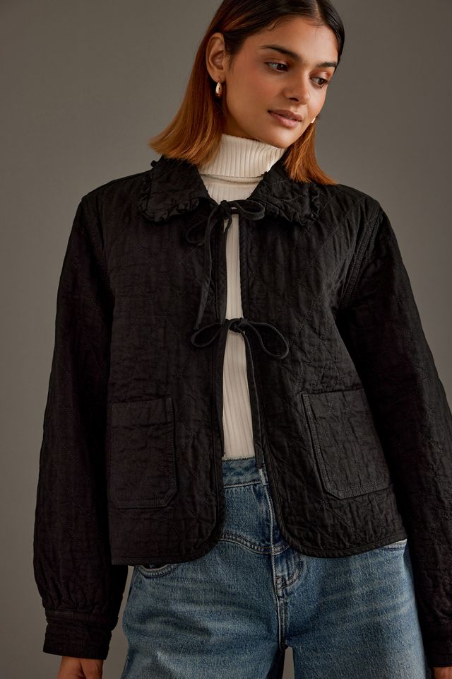 Seventy + Mochi Heidi Quilted Denim Jacket  #3