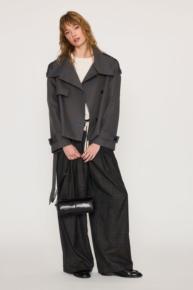 By Anthropologie Lottie Cropped Trenchcoat #1