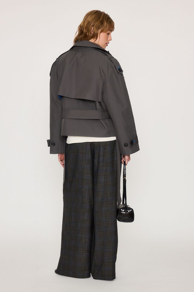 By Anthropologie Lottie Cropped Trenchcoat #5