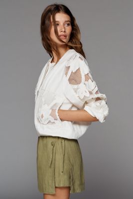 【90s~PETER HAHN】ピーター・ハーン ニットポロ　アイボリー M KP Pullover Pattern by Eri Shimizu – Camellia Fiber Company