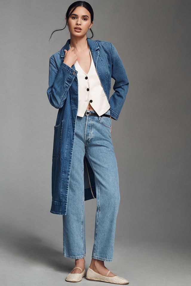 Pilcro Denim Longline Jacket #1