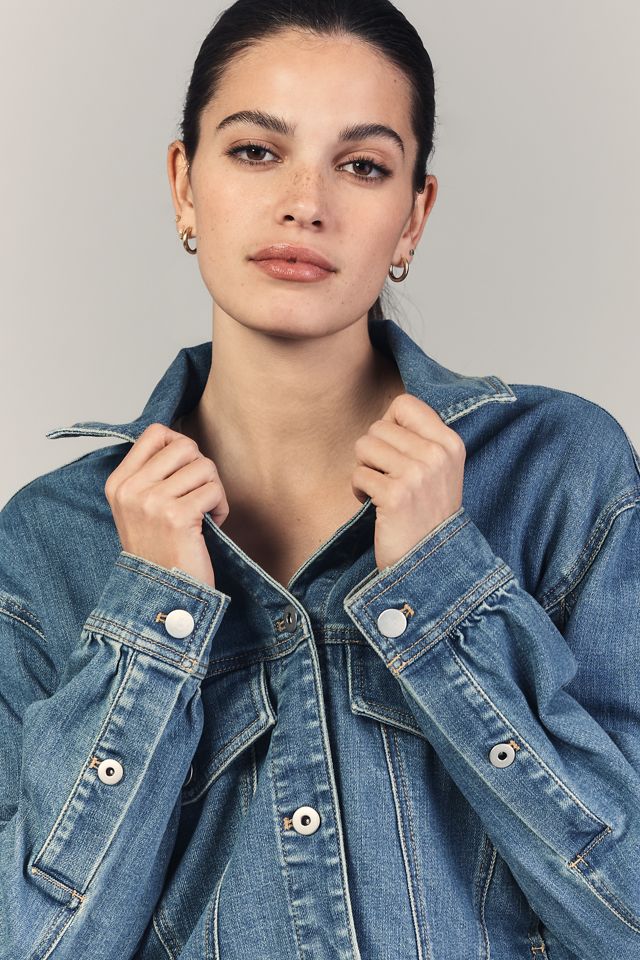 The Weston Denim Boyfriend Jacket by Pilcro: Crop Edition #3