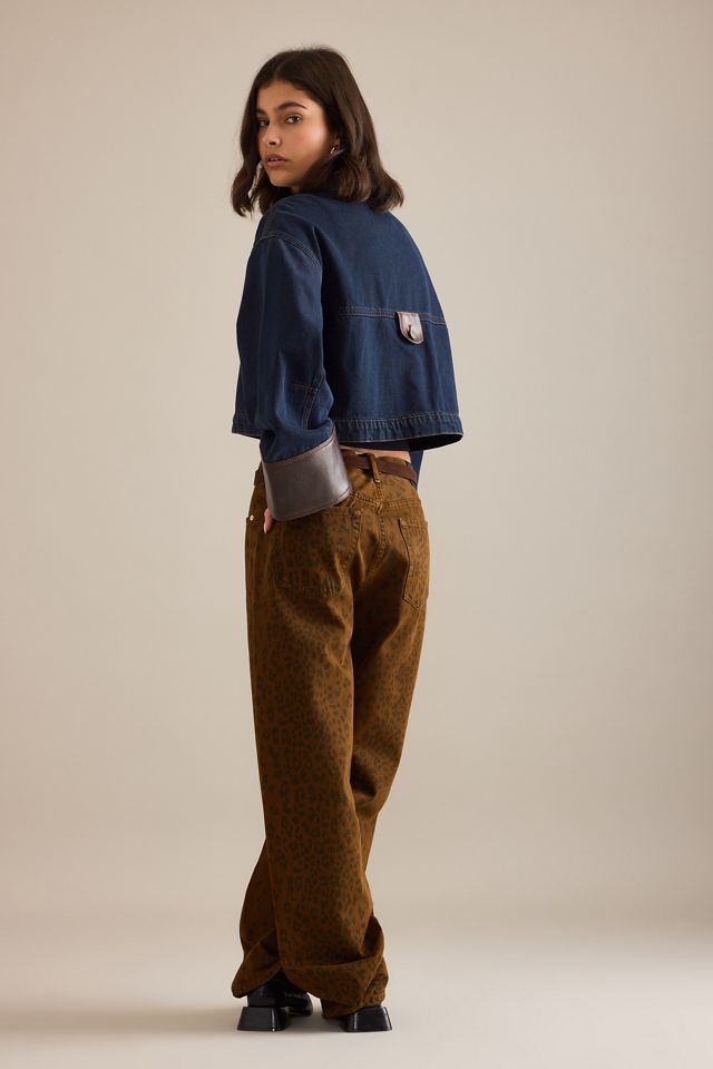Pilcro Cuffed Crop Denim Jacket #5