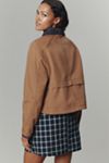 The Lexie Cropped Workwear Jacket by Pilcro