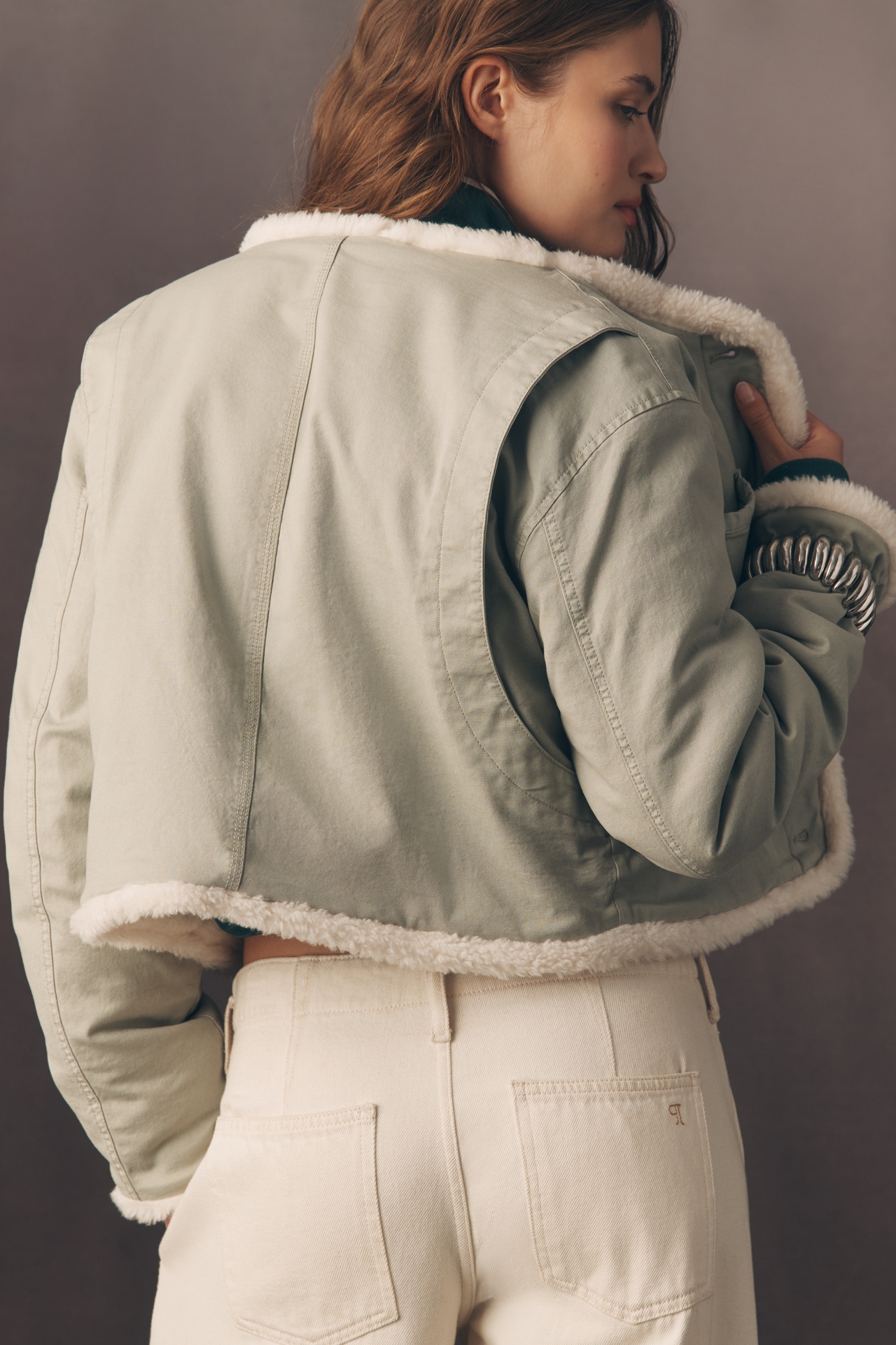 Pilcro Fleece-Lined Lady Jacket