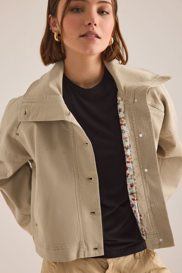 By Anthropologie Funnel-Neck Utility Jacket #11