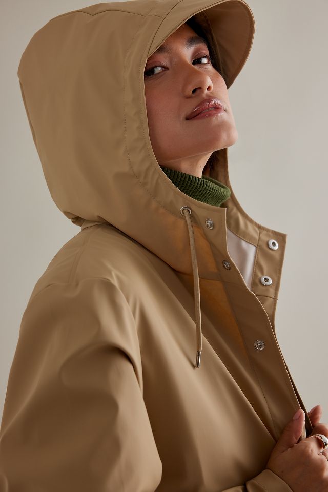 Anthropologie rain cheap jacket