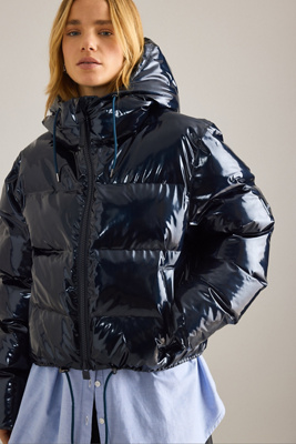 Rains Alta Waterproof Short Puffer Jacket