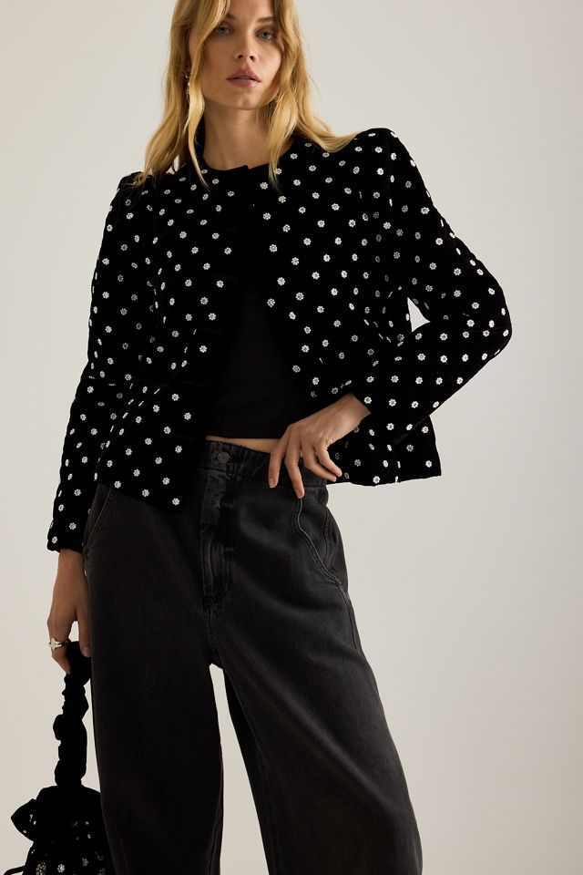 Queens of Archive Kitty Embellished Jacket #4