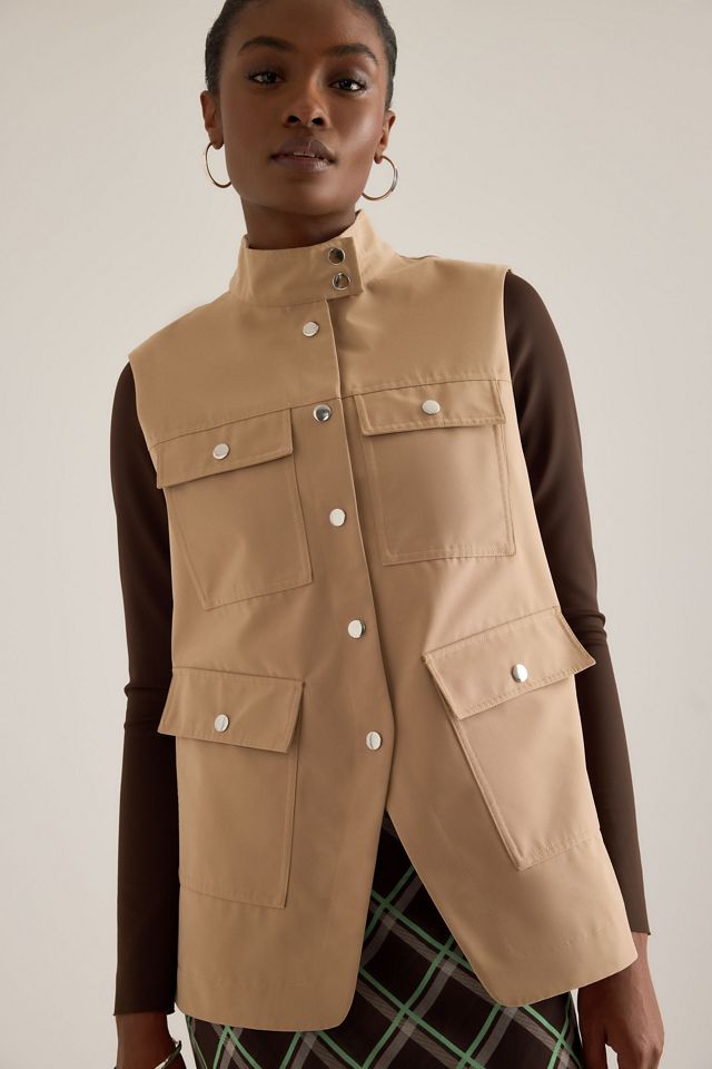 ALIGNE Brody Sleeveless Funnel-Neck Gilet #1