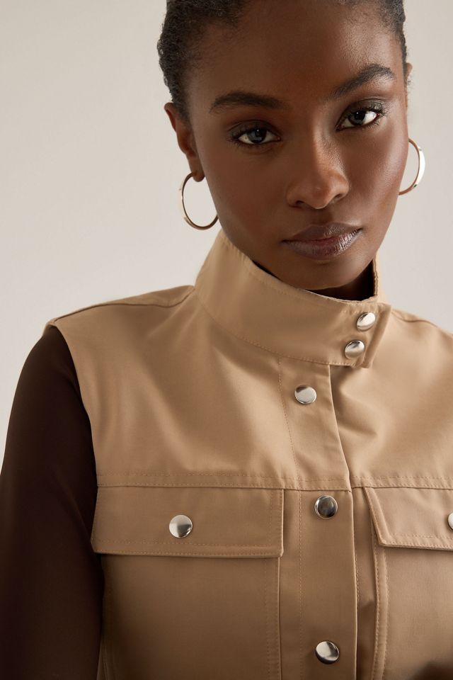 ALIGNE Brody Sleeveless Funnel-Neck Gilet #3