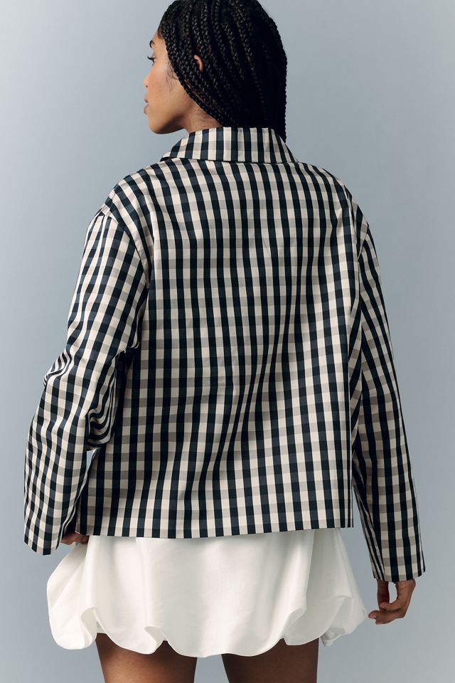 Baum und Pferdgarten Bani Gingham Shirt Jacket | Anthropologie