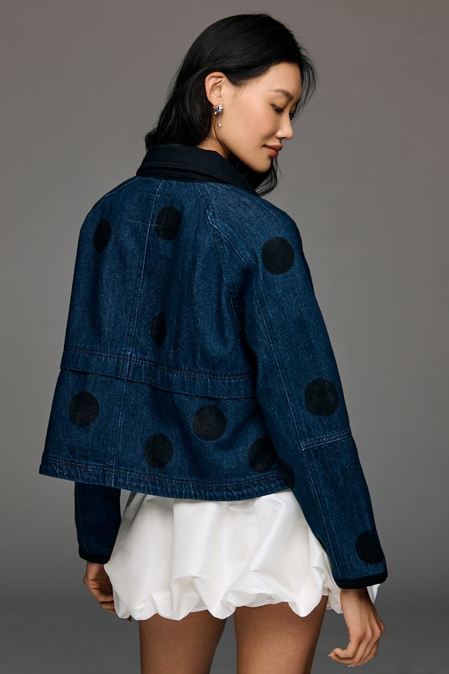 Lexie Cropped Workwear Jacket by Pilcro #1