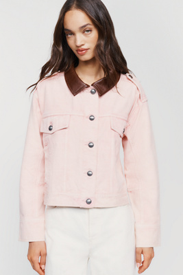 Pilcro 100% Cotton Cropped Utility Jacket by Anthropologie