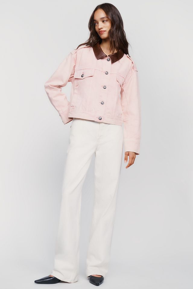 Pilcro 100% Cotton Cropped Utility Jacket #2