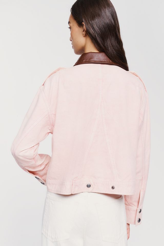 Pilcro 100% Cotton Cropped Utility Jacket #3