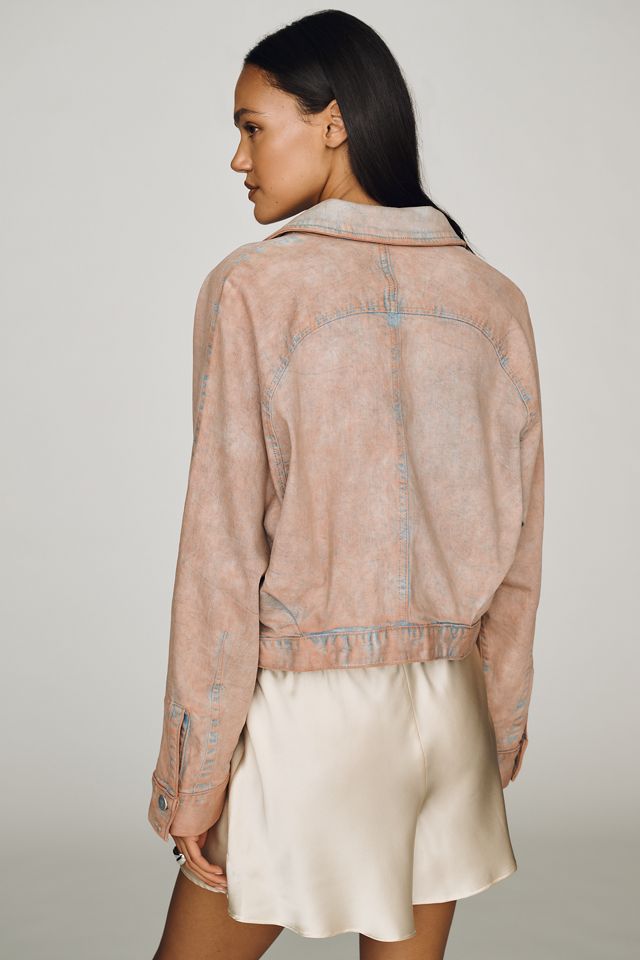 Pilcro Cotton Washed Denim Jacket #4