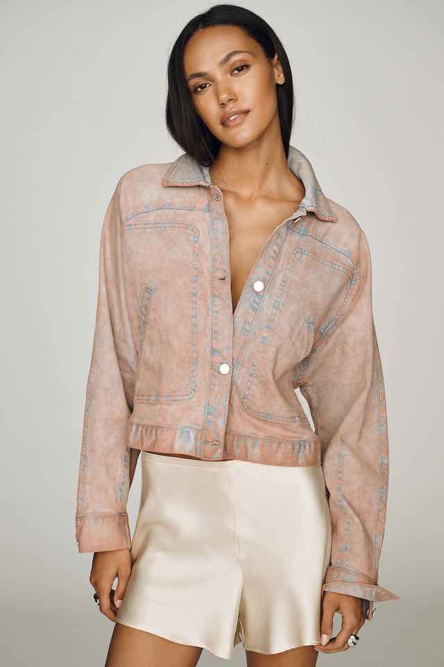 Pilcro Cotton Washed Denim Jacket #1