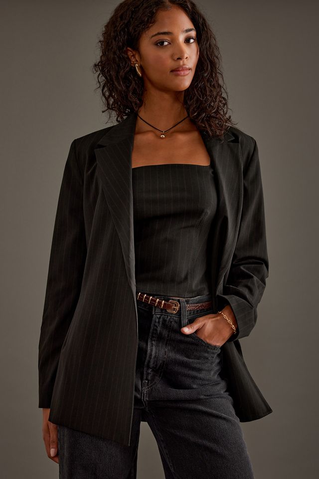Samsoe Samsoe Salot Belted Blazer | Anthropologie UK