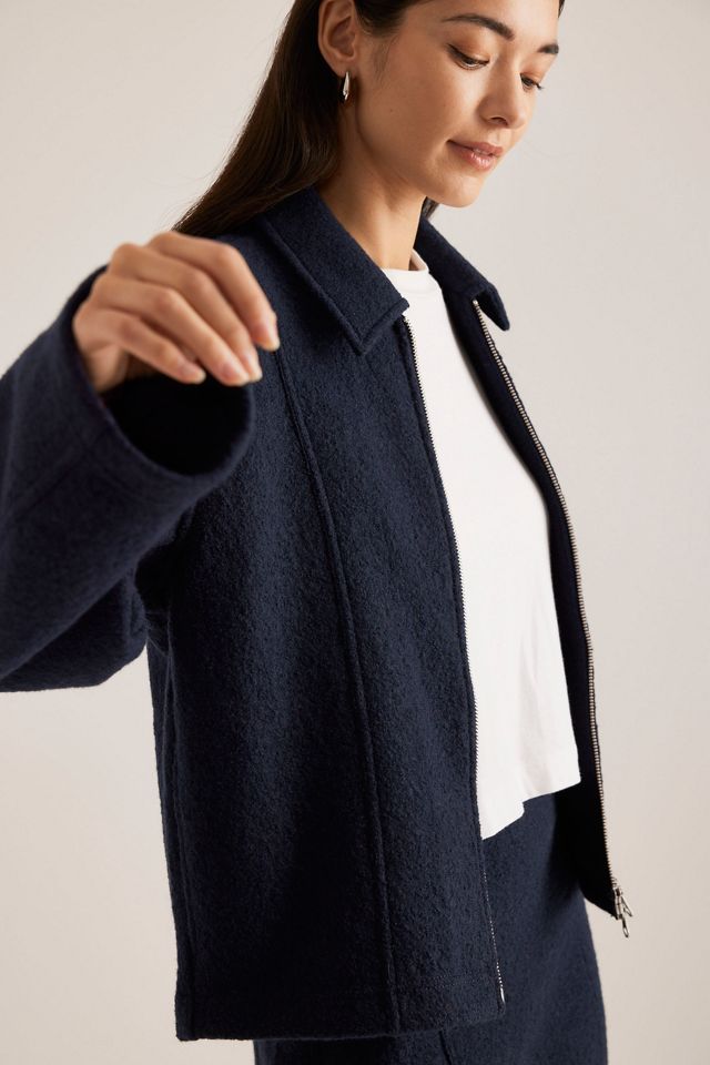 Samsoe Samsoe Saana Jacke aus Wollfilz #4